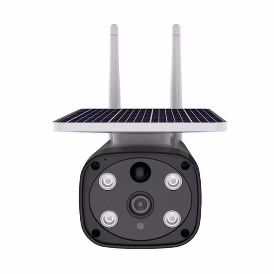 Câmera IP 2MP / 1080P WiFi 4G movida a energia solar Câmera de segurança CCTV externa