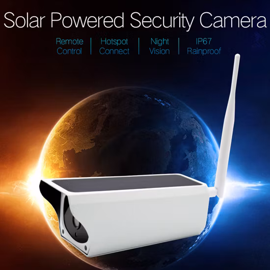 1080P Energia Solar Chinabrand WiFi Sem Fio Alimentado por Bateria Segurança CCTV IP Vídeo Câmera IR À Prova D 'Água